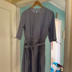 Pinstripe Dress